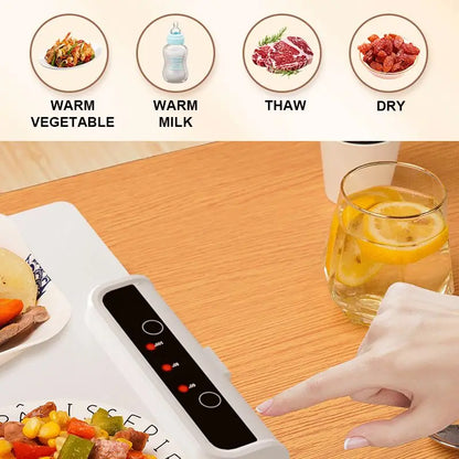 Food Electric Warming Tray White - Onyxify