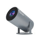 Smart Home Portable Projector Gray - Onyxify